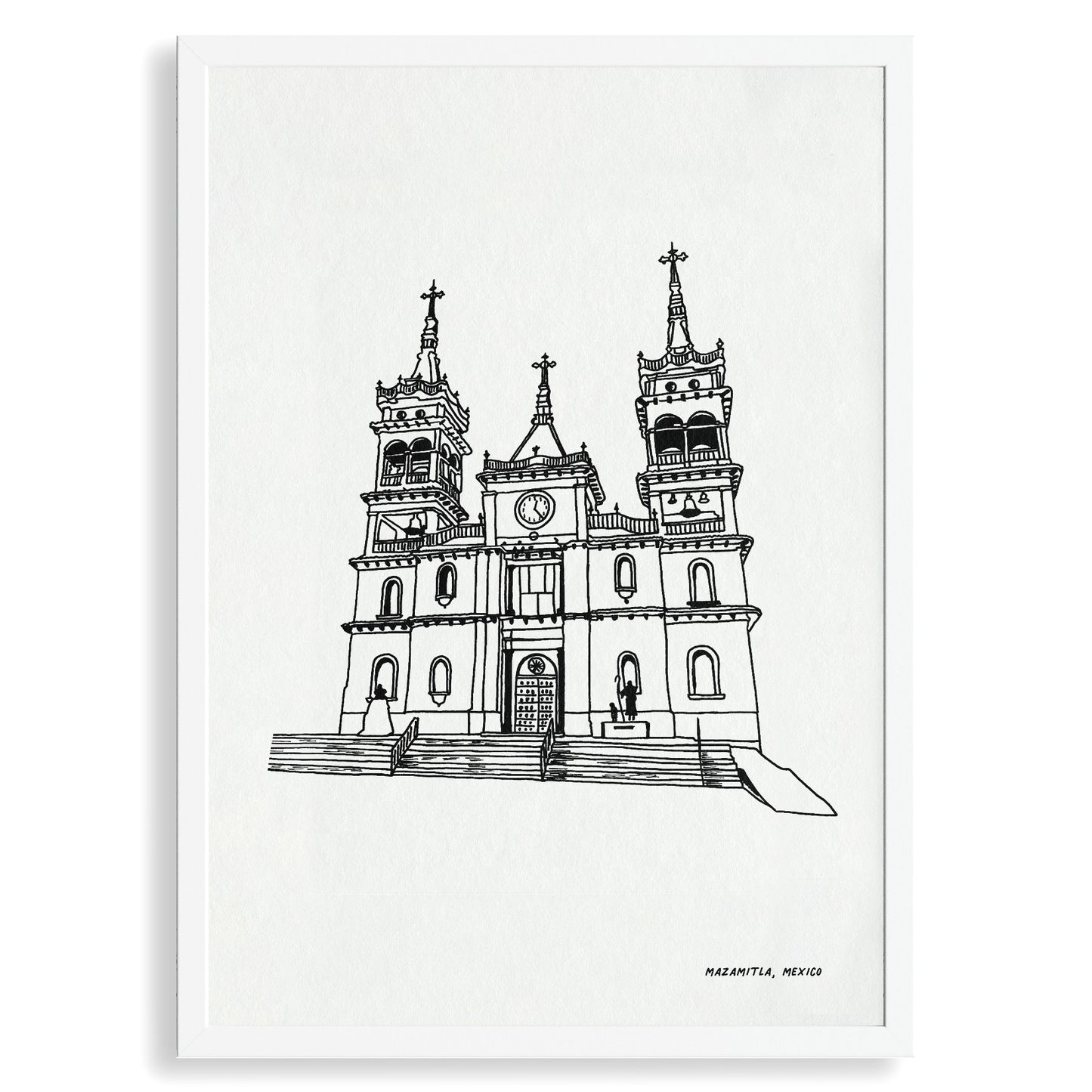 THE CHURCH OF SAN CRISTOBAL, MEXICO